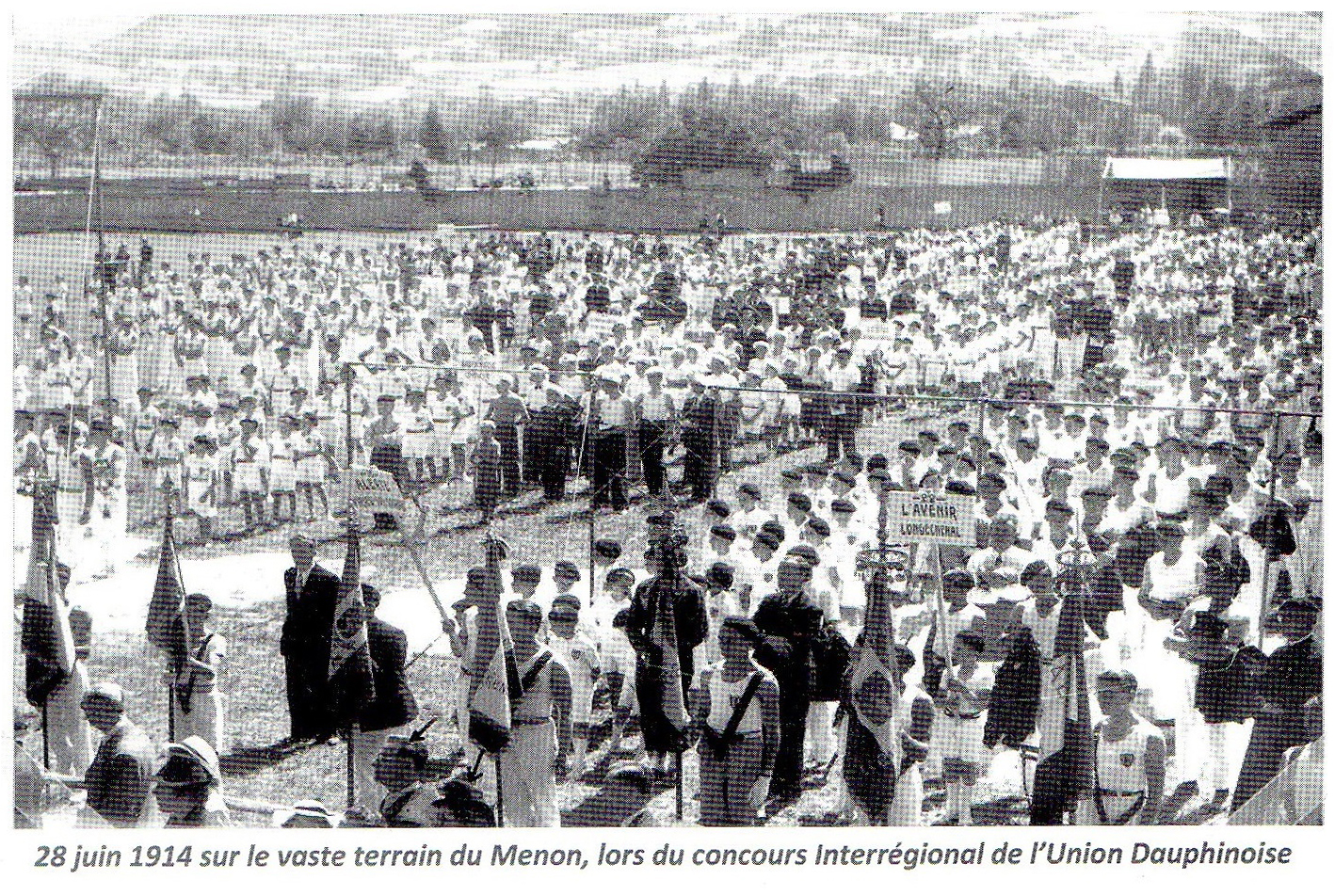 Concours Interrégional de l'Union Dauphinoise : le 28 juin 1914.