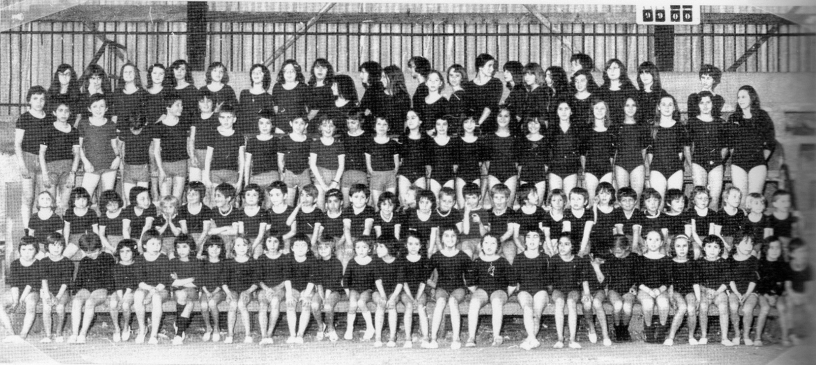 La section Gym en 1970.