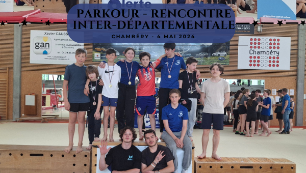 Rencontre inter-départemental de Parkour