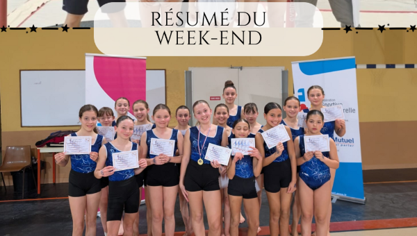 Résumé du week-end
