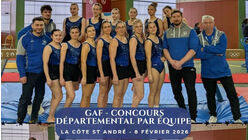 Résultats du concours départemental par équipe féminin